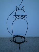 Macetero de suelo Gato